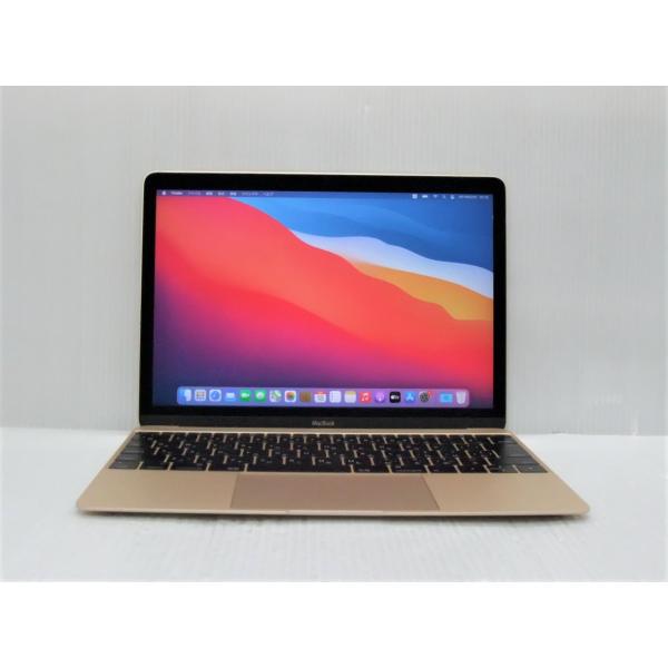 中古 Apple MacBook 12inch Early 2015 ゴールド CoreM-1.10...