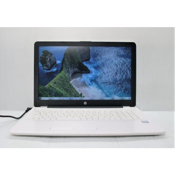 中古 ノートパソコン HP 15-bs010TU 2DN48PA#ABJ ピュアホワイト Corei...
