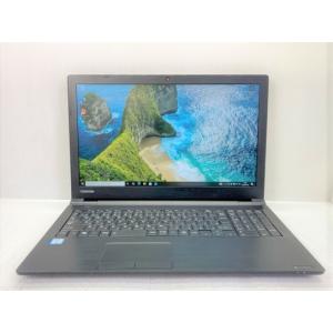 中古ノートパソコン東芝 dynabook PB65DECD5F7AD11 Corei5-6200U/16GB-MEM/128GB-SSD/DVDマルチ/15.6インチ/AC欠品/Win10Pro/難あり※キーボード不良
