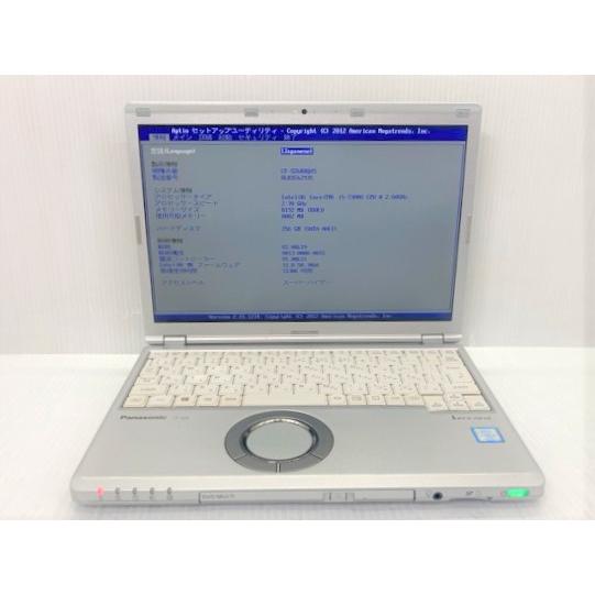 中古 モバイルノートパソコン Panasonic Let'sNote CF-SZ6RDQVS Cor...