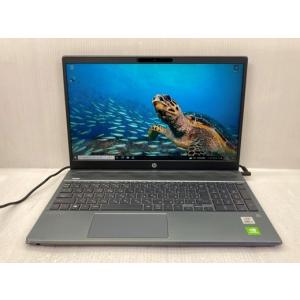 中古パソコン HP Pavilion 15-CS3000 2J144PA#ABJ Corei7-1065G7/8GB-MEM/256GB-SSD/1TB-HDD/15.6インチ/Windows10/WPS-Office/BT欠品/難あり※CMOS電池消耗