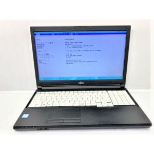中古 ノートパソコン 富士通 LIFEBOOK A576/SX FMVA2404JP Corei3-6006U/8GB-MEM/500GB-HDD/DVDマルチ/15.6インチ/OS無し
