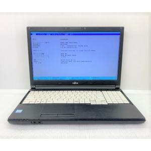 中古ノートパソコン 富士通 LIFEBOOK A577/S FMVA26005 Corei3-7130U/4GB-MEM/DVD-ROM/15.6インチ/OS無し/難あり※内蔵ストレージ欠品、タッチパッド不良