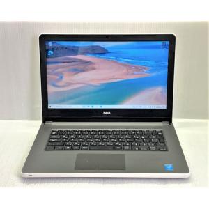中古 ノートパソコン DELL Inspiron 5458 Corei3-5005U/8GB-MEM/240GB-SSD/DVDマルチ/14インチ/Windows10