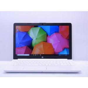 中古 ノートパソコン HP 15-db0214AU 6MD92PA-AAAA E2-9000e/4GB-MEM/128GB-SSD/DVDライター/15.6inch/Windows10/Microsoft-Office