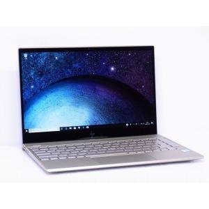 中古 ノートパソコン HP ENVY 13-ah0011TU 4JA37PA-AAAB シルクゴールド Corei5-8250U/8GB-MEM/256GB-SSD/13.3inchタッチパネル/Windows10/WPS-Office