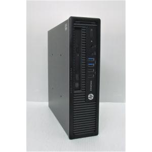 中古 ウルトラスリムデスクトップ HP EliteDesk 800 G1 USDT C8N28AV Corei5-4590S/8GB-MEM/128GB-SSD/DVD/OS無し