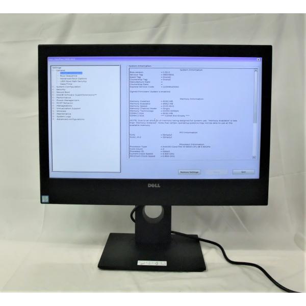 中古 モニタ一体型デスクトップ DELL OptiPlex 7450 AIO Corei5-6600...