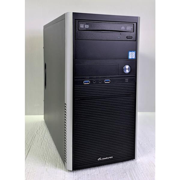 中古 ミニタワーデスクトップ TSUKUMO eX.computer RM5J-B82/S2 Cor...