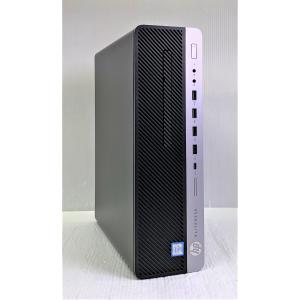 中古 省スペースデスクトップ HP EliteDesk 800 G4 SFF 2US83AV Corei5-8500/8GB-MEM/500GB-HDD/DVD/Radeon R7 430/OS無し