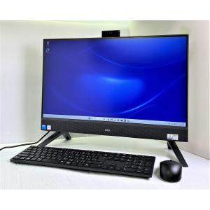 中古 モニタ一体型デスクトップ DELL 24 オールインワン EC24250 ダークシャドウグレー Core7-150U/32GB-MEM/1TB-SSD/23.8インチ/Windows11/WPS-Office
