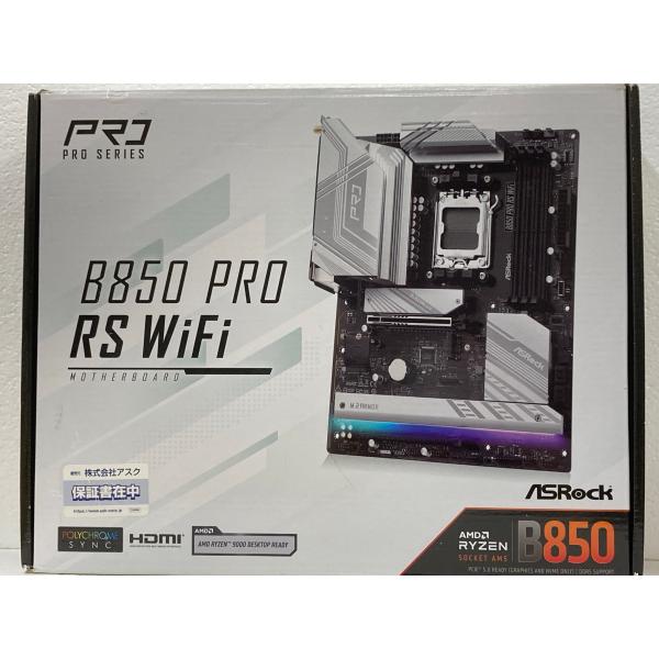 中古 マザーボード ASRock B850 Pro RS WiFi ATX/AMD AM5ソケット ...
