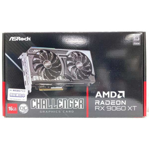中古 グラフィックボード ASRock Radeon RX 9060 XT Challenger 1...