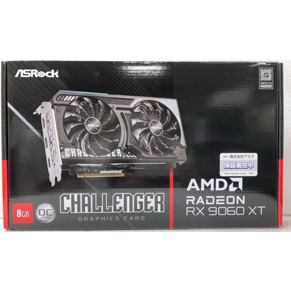 中古 グラフィックボード ASRock Radeon RX 9060 XT Challenger 8...