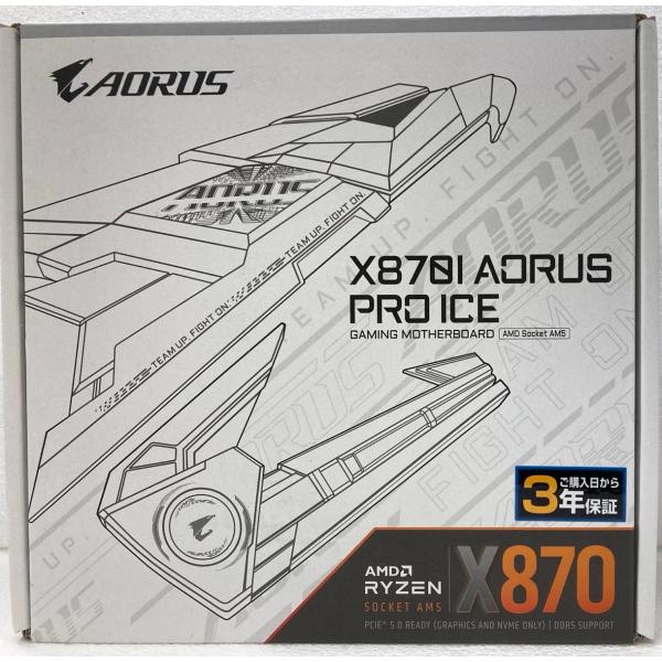 中古 マザーボード GIGABYTE X870I AORUS PRO ICE  Socket AM5...