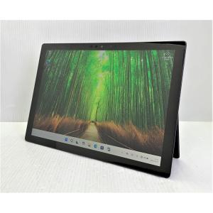 中古 Microsoft Surface Pro7 ブラック Corei5-1035G4/8GB-MEM/256GB-SSD/12.3インチ/Windows11/WPS-Office/タッチパネル不良あり