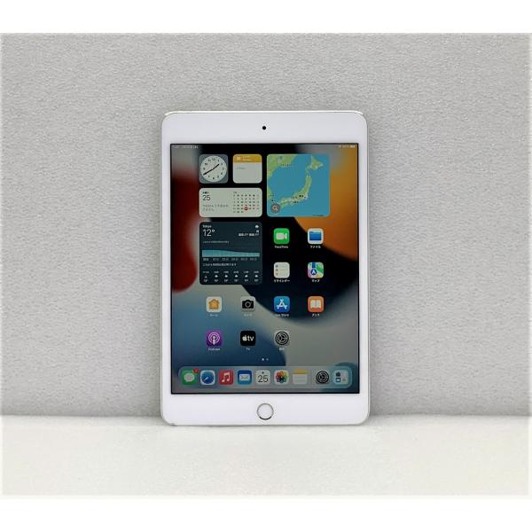 中古 Apple iPad mini4 Wi-Fi + Cellular 32GB シルバー MNW...