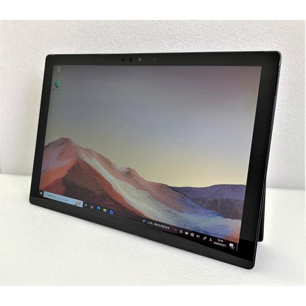 中古 Microsoft Surface Pro7 ブラック Corei5-1035G4/8GB-M...