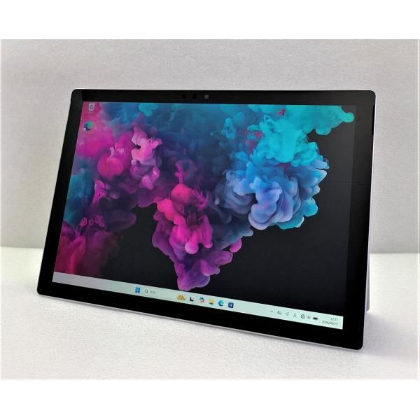 中古 Microsoft Surface Pro6 プラチナ Corei5-8250U/8GB-ME...