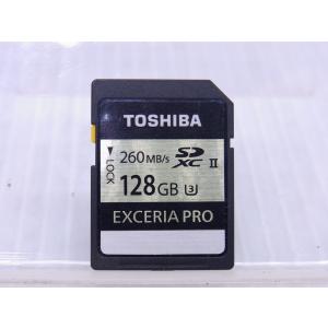 中古 SDメモリカード TOSHIBA 128GB SDXCカード UHS-II/U3