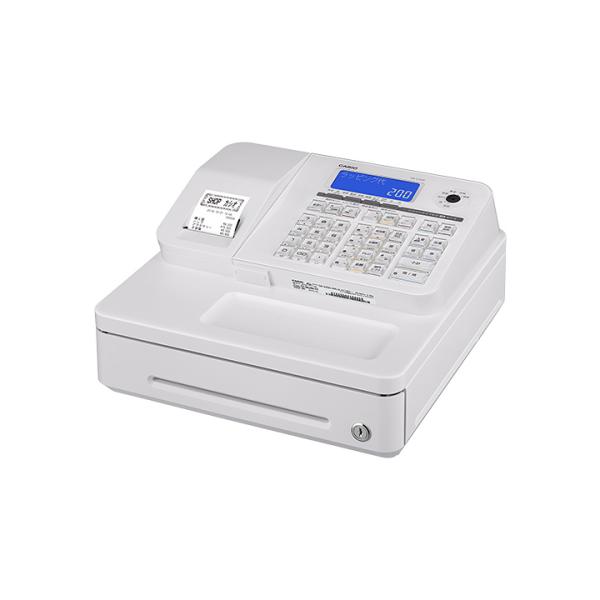展示使用品 電子レジスタ CASIO SR-S200-EX-WE ホワイト