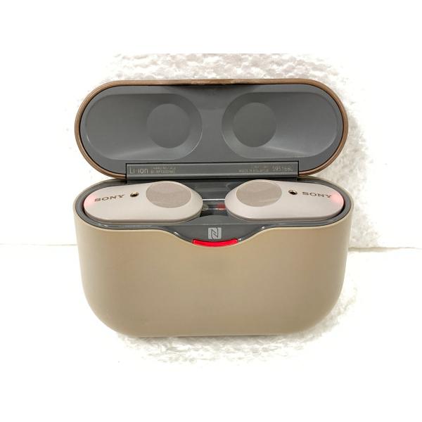 中古 ワイヤレスイヤホン SONY WF-1000XM3 S プラチナシルバー ※難あり 保証のない...