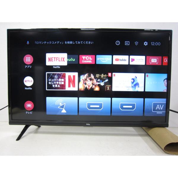 中古 液晶テレビ TCL Androidシステム搭載 FHDスマートテレビ 32S5200A 32V...