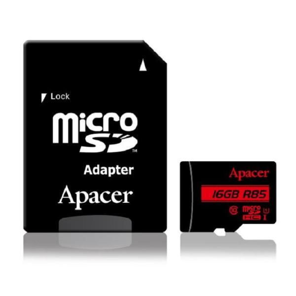 Apacer アペイサー microSDHC 16GB UHS-I U1 Class10 AP16G...