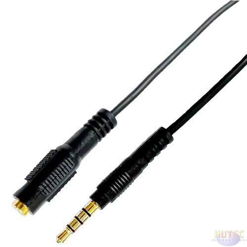 ルーメン>[LAV-4AEX10]４極オーディオケーブル延長【1m】CTIA OMTP 音声 マイク...