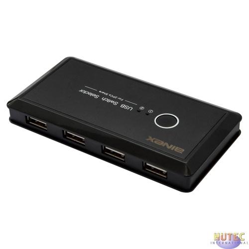 AINEX&gt; USW-01 USB切替機4デバイス