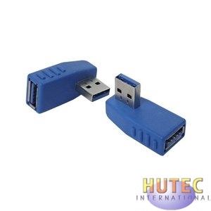 変換名人> USB3A-RL(No.86353) USB3.0A右L型プラグ