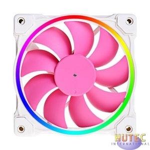 AINEX> ZF-12025-PINK リングARGB LEDファン 120mm PWM