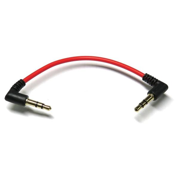 SSA 3.5mmステレオミニプラグ３極 オス/オス ステレオケーブル 長さ１０センチ ST35-A...