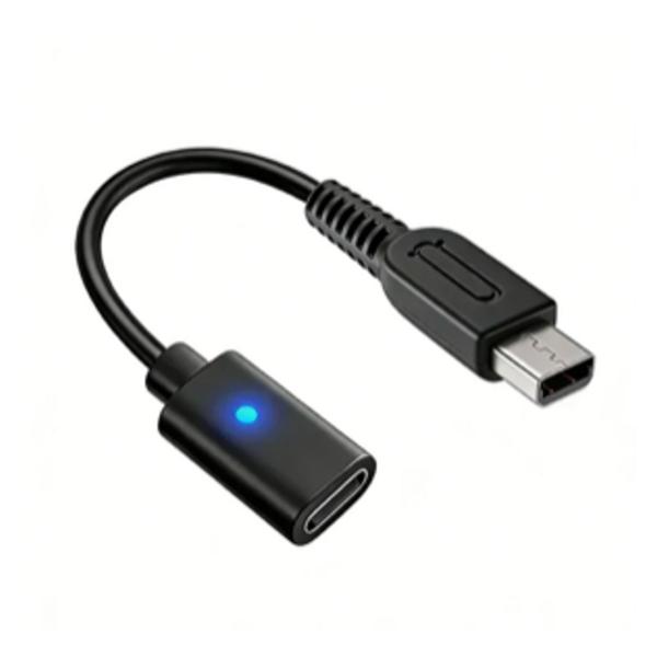 SSA Wii U（オス）-Type-C（メス）充電専用変換ケーブル 約10cm SU2-TCWU1...
