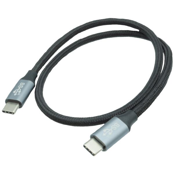 SSA USB3.2 GEN2x2 Type-C オスーオス ケーブル 約50cm SU3-TCC5...