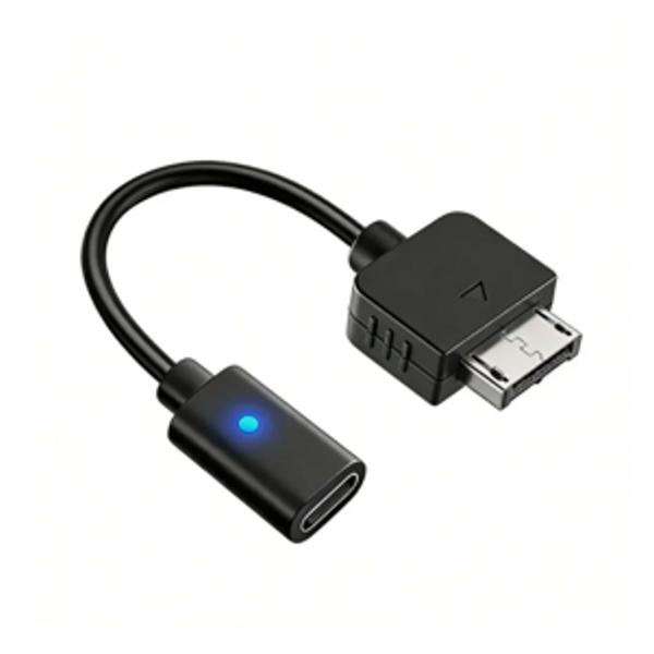 SSA PS Vita初期モデル（オス）-Type-C（メス）充電専用変換ケーブル 約10cm SU...