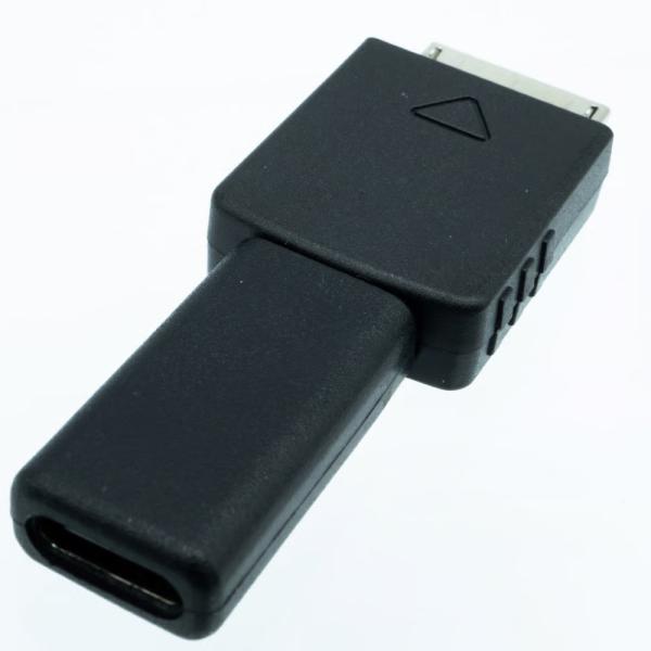 SSA WALKMAN 充電・転送対応 変換アダプタ コネクタ WMポート（オス ）USB2.0Ty...