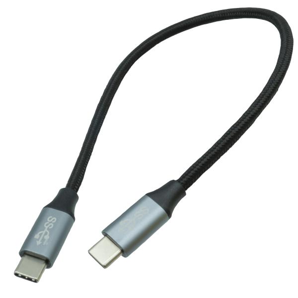 SSA USB3.2 GEN2x2 Type-C オスーオス ケーブル 約30cm SU3-TCC3...