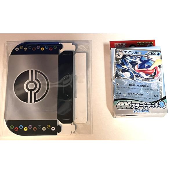 ﾎﾟｹﾓﾝｶｰﾄﾞｹﾞｰﾑ ｽｶｰﾚｯﾄ&ﾊﾞｲｵﾚｯﾄ exｽﾀｰﾄﾃﾞｯｷ 水 ｹﾞｯｺｳｶﾞ