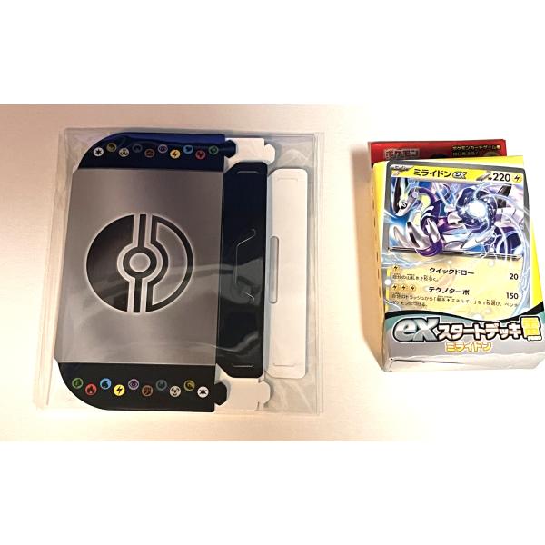 新品未開封 exスタートデッキ 雷 ミライドン 特典 ミニアイテムケース 付き ポケモンカードゲーム...