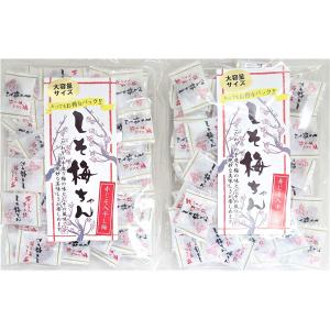 しそ梅ちゃん 梅干し お菓子 種なし 300ｇ×2袋 600g 個包装 大容量 お得パック 干し 梅 梅干し 種なし梅 お菓子 うめ 塩分補給 熱中症 おやつ 父の日 ギフト｜akibamart