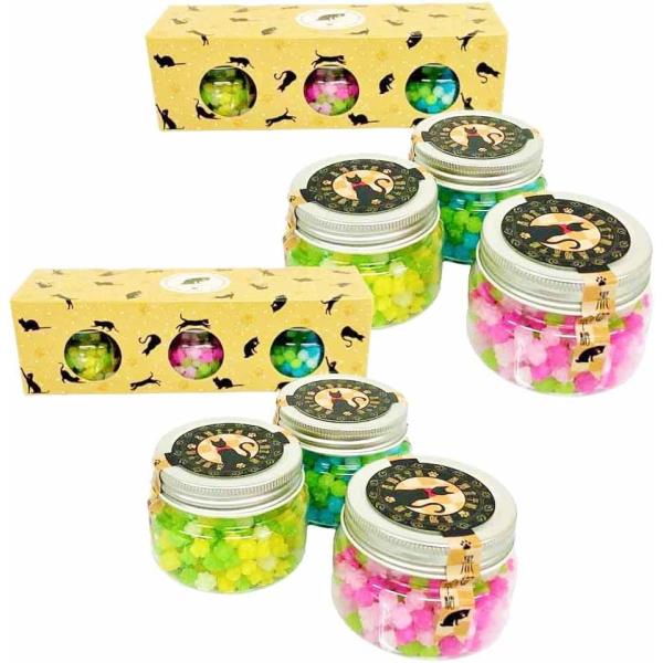 猫 お菓子 黒猫金平糖 85g×3個入り 2箱 プチギフト 猫 お菓子 プチギフト 父の日 お中元 ...