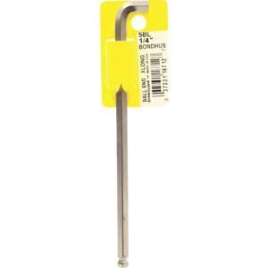ボンダス SBL1/4 スタビー ボールポイント L-レンチ ロング 1/4インチ 首下ショートタイプ