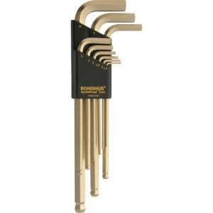 ボンダス BLX9MG ボールポイント L-レンチ ゴールド セット9本組 1.5-10mm BON...