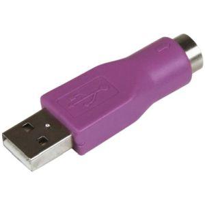 スターテック GC46MFKEY PS/2 - USB変換アダプタ PS/2キーボード - USB変...