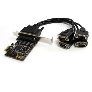 スターテック PEX4S553B シリアル4ポート増設PCI Expressインターフェースカードの商品画像