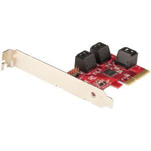 StarTech.com ZU202GL SATA 6ポート増設 PCI Expressインターフェースカード 6Gbps SATAコントローラ