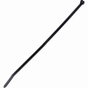 パンドウイット BT3S-C0 ステンレス爪ロック式ナイロン結束バンド 耐候性黒 幅4.7mm 長さ305mm 100本入り