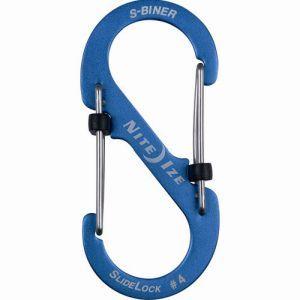 【メール便選択可】NiteIze NI04183 エスビナー スライドロック アルミニウム 4 ブル...