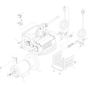 RIDGID 83685 E-798 キャップスクリューF/410M 408M 406 リジッド